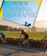 National Geopgraphic, Travel , Napa Valley Cycling 